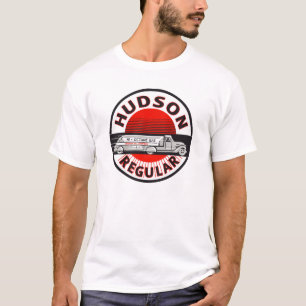 Vintage Hudson Regelmatig benzineteken T-shirt