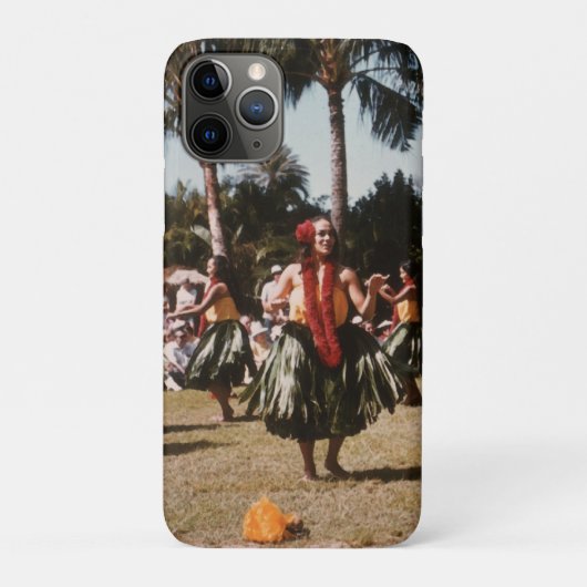 Vintage Hula Case-Mate iPhone Case (Achterkant)