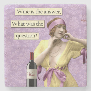 Vintage Humor Onderzetter