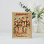 Vintage: Hurly Burly Extravaganza, 1899 Briefkaart (Staand voorkant)