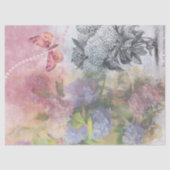 Vintage Hydrangea Luxury Elegance decoupage Tissuepapier (Voorkant)