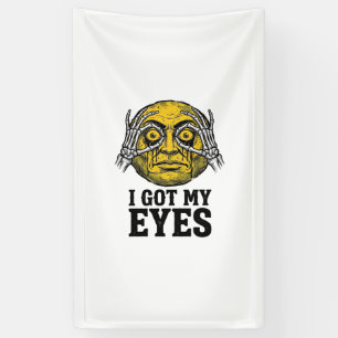 Vintage I Got My Eyes Funny Halloween Shirt Design Spandoek