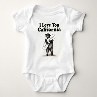 Vintage I hou van je Californië Romper