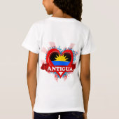 Vintage I Love Antigua T-shirt (Achterkant)
