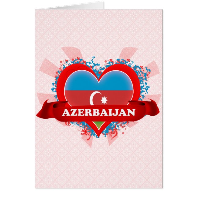 Vintage I Love Azerbeidzjan (Voorkant)