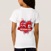 Vintage I Love Bermuda T-shirt (Achterkant)
