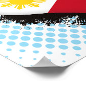 Vintage I Love Filippijnen Poster (Hoek)