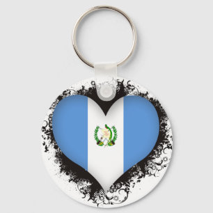 Vintage I Love Guatemala Sleutelhanger