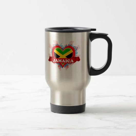 Vintage I Love Jamaica Reisbeker (Rechts)