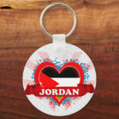 Vintage I Love Jordan Sleutelhanger (Voorkant)