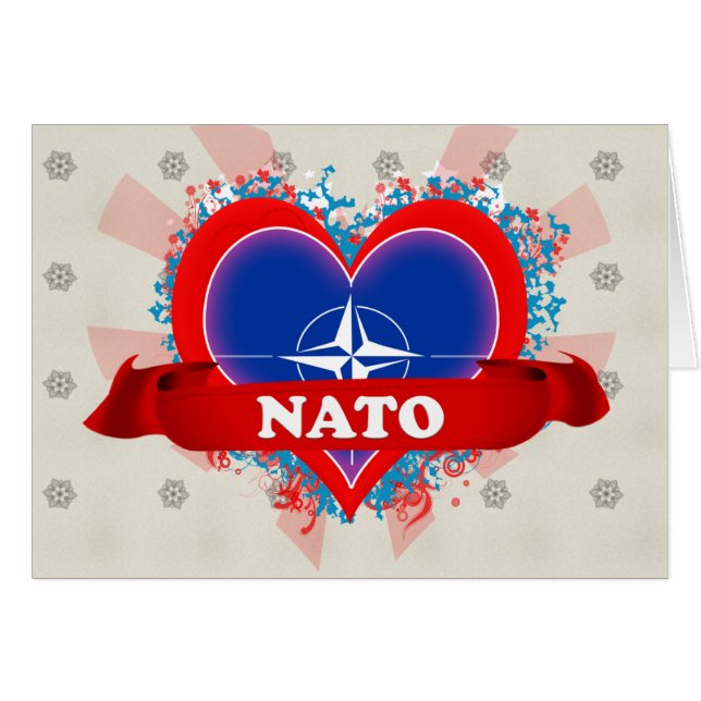 Vintage I Love Nato (Voorkant Horizontaal)