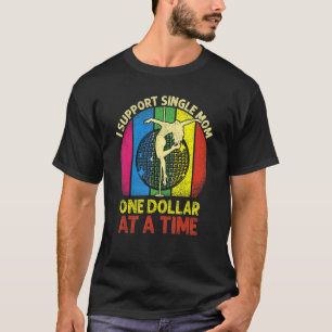 Vintage I ondersteunt één enkele muis per dollar T-shirt