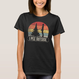 Vintage I Peer buiten I houdt van peuken buiten Ca T-shirt