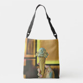 Vintage ice cream cone crossbody tas (Achterkant)
