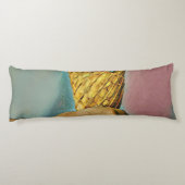 Vintage ice cream cone lichaamskussen (Achterkant)