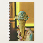 Vintage ice cream cone planner (Voorkant)