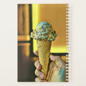 Vintage ice cream cone planner (Achterkant)