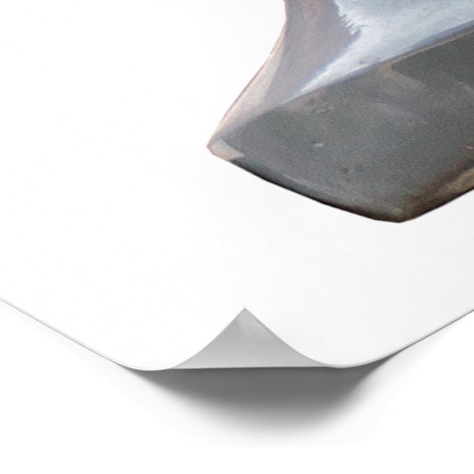 Vintage ice cream cone poster (Hoek)