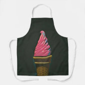 Vintage ice cream cone schort (Voorkant)