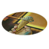 Vintage ice cream cone snijplank (Hoek)