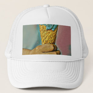 Vintage ice cream cone trucker pet