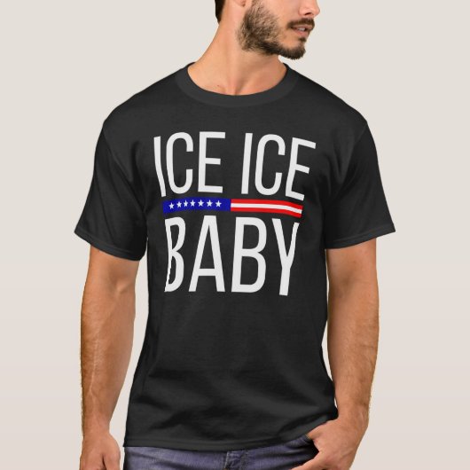 Vintage Ice Ice Baby Funny Trump T-shirt (Voorkant)