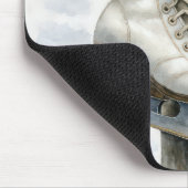 Vintage Ice Skates Hanging Fence Post Muismat (Hoek)