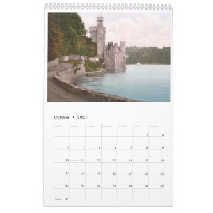 Vintage Ierland, antieke beelden Ierse kalender