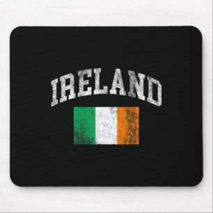 Vintage Ierland Ierse Vlag St. Patrick's Dag Muismat