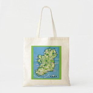 Vintage Ierland Tote Bag