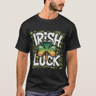 Vintage Iers Geluk T-Shirt St. Patrick's Day, Dist