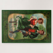 Vintage Ierse Dansen Grote Puzzel (Horizontaal)