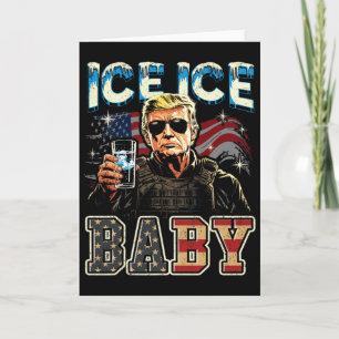 Vintage Ijs Door Funny Trump _2 Kaart