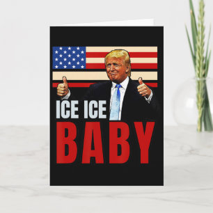 Vintage Ijs Door Funny Trump _4 Kaart
