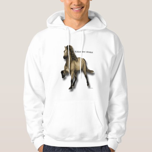 Vintage IJslands Hoodie (Voorkant)
