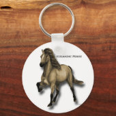 Vintage IJslands Sleutelhanger (Voorkant)
