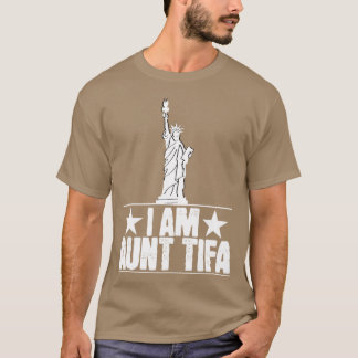 Vintage IK BEN EEN AUNTIFA jongen T-shirt