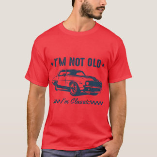 Vintage Ik ben niet oud, ik ben grappig Daddy Graf T-shirt