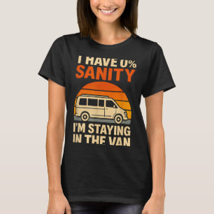 Vintage ik blijf in de bestelwagen Funny Phasmopho T-shirt