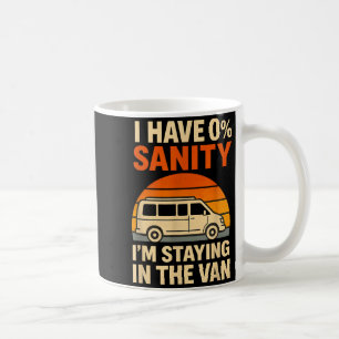 Vintage Ik blijf in de bestelwagen Grappige Phasmo Koffiemok