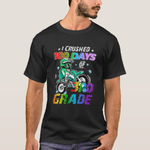 Vintage ik heb 100 dagen gespoeld met 3D-gradenmot T-shirt
