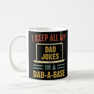 Vintage ik hou al mijn vaders snoep in een pap. koffiemok