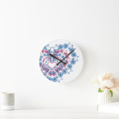 Vintage Ik hou van fietsen Ronde Klok (Huis)