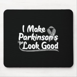 Vintage ik maak parkinson er goed uitzien met hart muismat