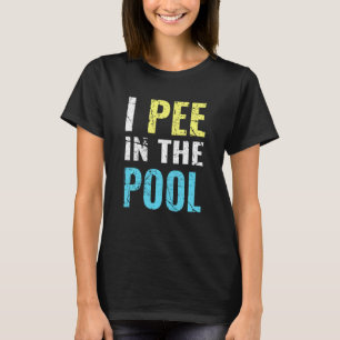 Vintage ik plaag in de poolzomer t-shirt