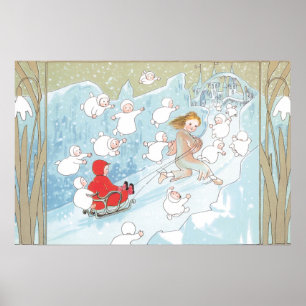 Vintage illustratie door Sibylle Von Olfers Poster