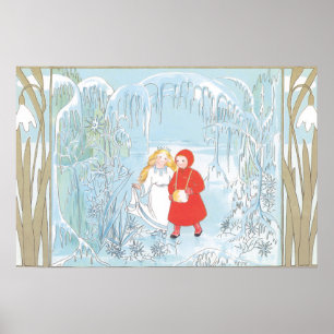 Vintage illustratie door Sibylle Von Olfers Poster