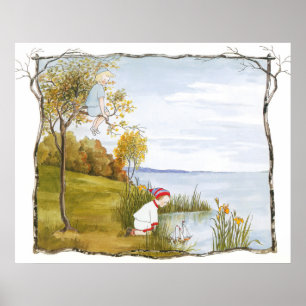 Vintage illustratie door Sibylle Von Olfers Poster