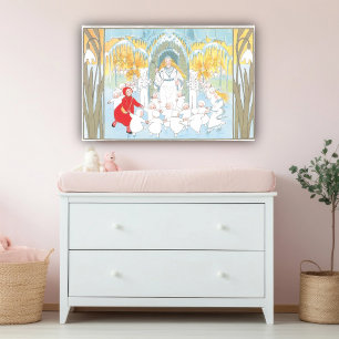 Vintage illustratie door Sibylle Von Olfers Poster
