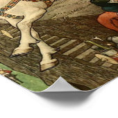 Vintage illustratie Frank C. Pape poster (Hoek)